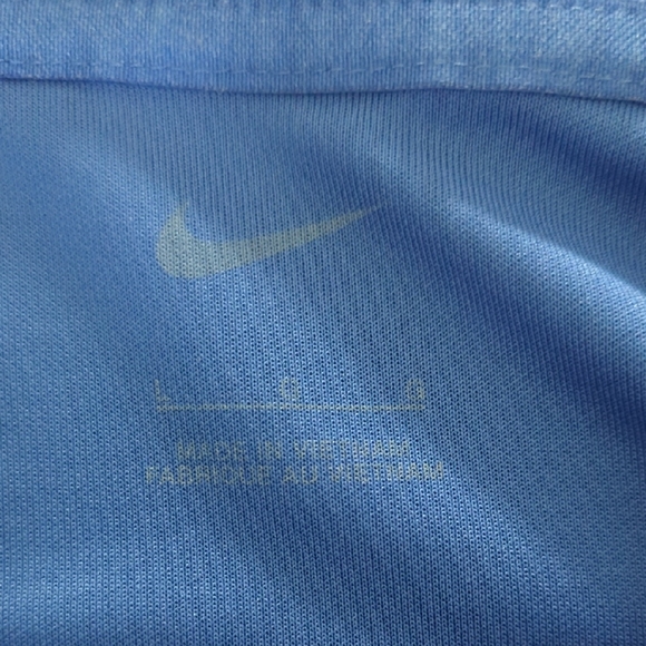 Nike Blue Polo Shirt Classic Design - Picture 2 of 4